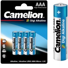 Μπαταρία Αλκαλική Digi Ενισχυμένη Camelion AAA 1.5V 4τεμ.