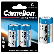 Μπαταρία Αλκαλική Digi Ενισχυμένη Camelion C 1.5V 2τεμ.