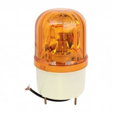 Φάρος Περιστροφικός Κίτρινος 10W 12V