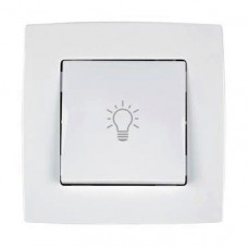 Διακόπτης Κλιμακοστασίου Λευκός City 190183