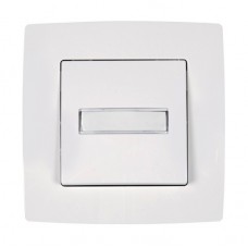 Μπουτόν Επιγραφής Κουδουνιού Λευκό City 190171