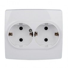 Πρίζα Σούκο 2Θ. Λευκή City 190371S