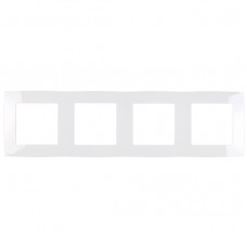Πλαίσιο 4 Θέσεων Λευκό City 190361