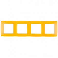 Πλαίσιο 4 Θέσεων Κίτρινο City 190364