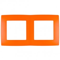 Πλαίσιο 2 Θέσεων Πορτοκαλί City 190553