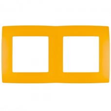 Πλαίσιο 2 Θέσεων Κίτρινο City 190554