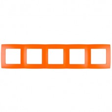 Πλαίσιο 5 Θέσεων Πορτοκαλί City 190603