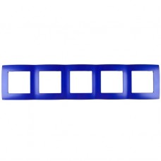 Πλαίσιο 5 Θέσεων Μπλέ City 190607