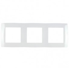 Πλαίσιο 3 Θέσεων Λευκό City 190661