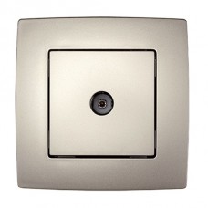 Πρίζα TV Τερματική 1 Εξόδου Σαμπανί City 190252