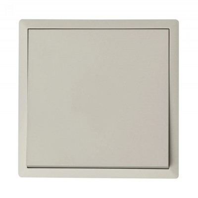Διακόπτης Απλός Γκρι Ανοιχτό 10A Lineme Gena 50-00601-32