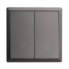 Διακόπτης Ρολλών Ανθρακί Ματ 10A Lineme Gena 50-00609-19