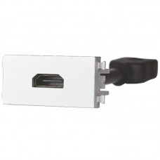 Πρίζα HDMI 1P Ασημί Lineme INO 50-00452-10