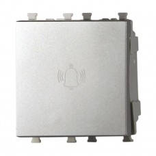 Μπουτόν Κουδουνιού 2P Ασημί Lineme INO 50-02408-10