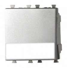 Μπουτόν Επιγραφής 2P Ασημί Lineme INO 50-02447-10