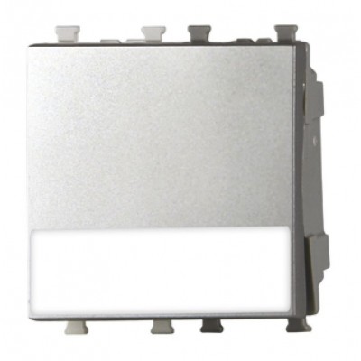 Μπουτόν Επιγραφής 2P Ασημί Lineme INO 50-02447-10