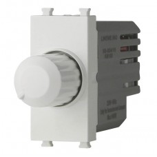 Διακόπτης Dimmer A/R 400W 1P Λευκό Lineme INO 50-00410-1