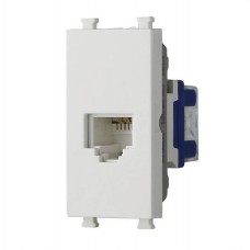 Πρίζα Τηλεφώνου RJ11 1P Λευκό Lineme INO 50-00415-1
