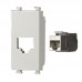 Πρίζα Δικτύου RJ45 CAT7 1P Λευκό Lineme INO 50-00418-1