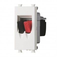 Πρίζα Ηχείων 1P Λευκή Lineme INO 50-00435-1