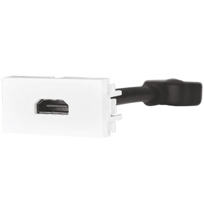 Πρίζα HDMI 1P Λευκό Lineme INO 50-00452-1