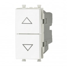 Διακόπτης Ρολλών 1P 10A Λευκός Lineme INO 50-00454-1