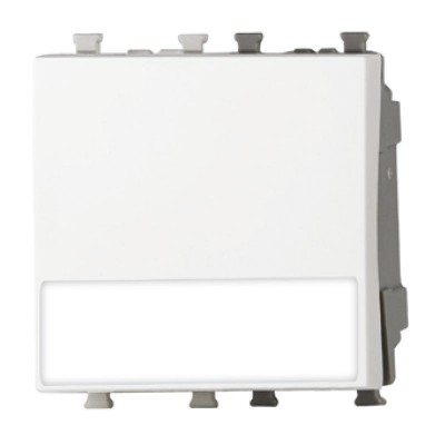 Μπουτόν Επιγραφής 2P Λευκό Lineme INO 50-02447-1