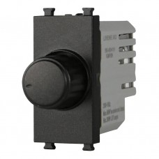 Διακόπτης Dimmer A/R LED 200W 1P Μαύρο Lineme INO 50-00411-2