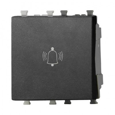 Μπουτόν Κουδουνιού 2P Μαύρο Lineme INO 50-02408-2