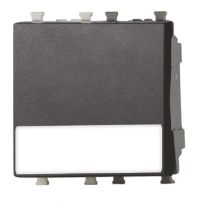 Μπουτόν Επιγραφής 2P Μαύρο Lineme INO 50-02447-2