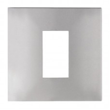 Πλαίσιο 1 Θέσεως Ασημί 50-00420-10