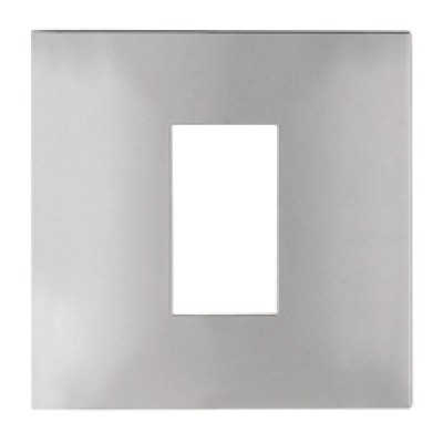Πλαίσιο 1 Θέσεως Ασημί 50-00420-10