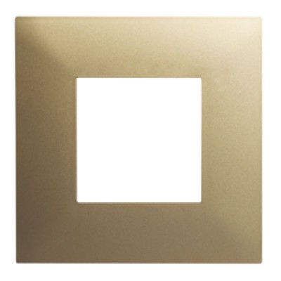 Πλαίσιο 2 Θέσεων Χρυσό Ματ 50-00421-9