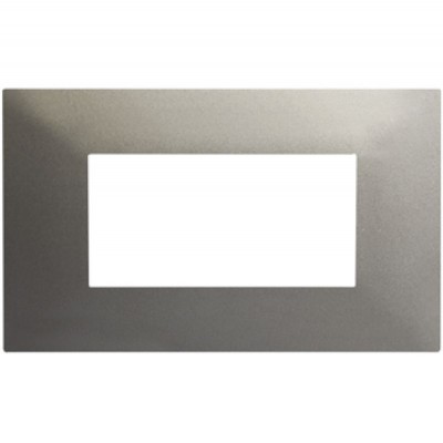 Πλαίσιο 4 Θέσεων Ασημί 50-00424-10