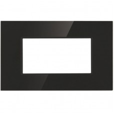 Πλαίσιο 4 Θέσεων Μαύρο Γυαλί 50-00424-26