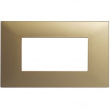 Πλαίσιο 4 Θέσεων Χρυσό Ματ 50-00424-9