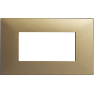 Πλαίσιο 4 Θέσεων Χρυσό Ματ 50-00424-9