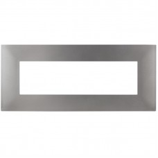 Πλαίσιο 7 Θέσεων Ασημί 50-00427-10