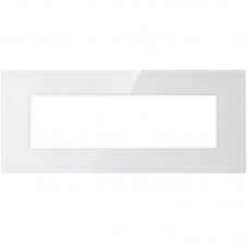 Πλαίσιο 7 Θέσεων Λευκό Γυαλί 50-00427-23