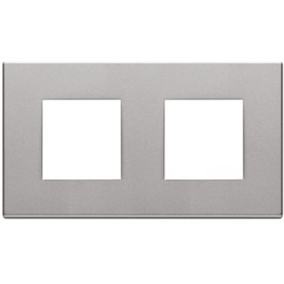 Πλαίσιο 4 Θέσεων Ασημί Μεταλλικό 50-02422-18