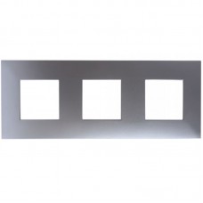 Πλαίσιο 6 Θέσεων Ασημί 50-02423-10