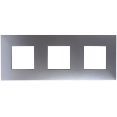 Πλαίσιο 6 Θέσεων Ασημί 50-02423-10