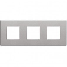 Πλαίσιο 6 Θέσεων Ασημί Μεταλλικό 50-02423-18