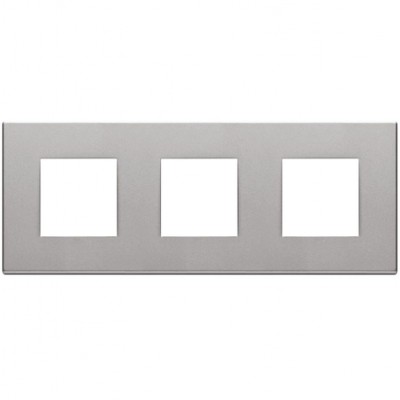 Πλαίσιο 6 Θέσεων Ασημί Μεταλλικό 50-02423-18