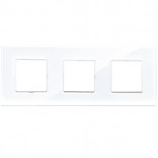 Πλαίσιο 6 Θέσεων Λευκό Γυαλί 50-02423-23