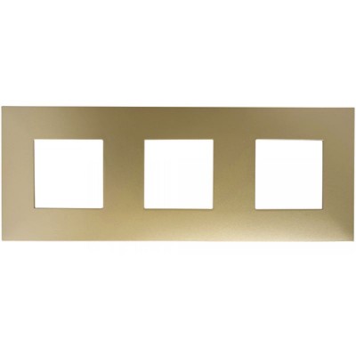 Πλαίσιο 8 Θέσεων Χρυσό Ματ 50-02424-9