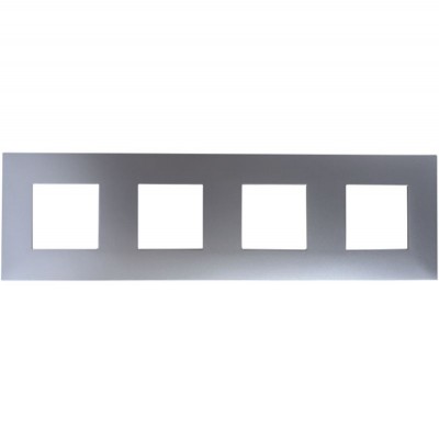 Πλαίσιο 8 Θέσεων Ασημί 50-02424-10