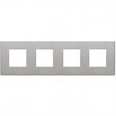 Πλαίσιο 8 Θέσεων Ασημί Μεταλλικό 50-02424-18