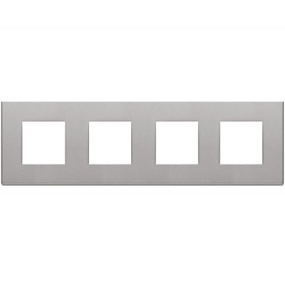 Πλαίσιο 8 Θέσεων Ασημί Μεταλλικό 50-02424-18