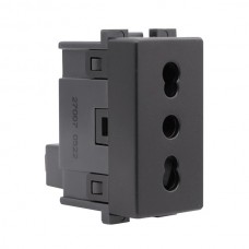 Πρίζα Ιταλίας Ανθρακί Lecce 27007